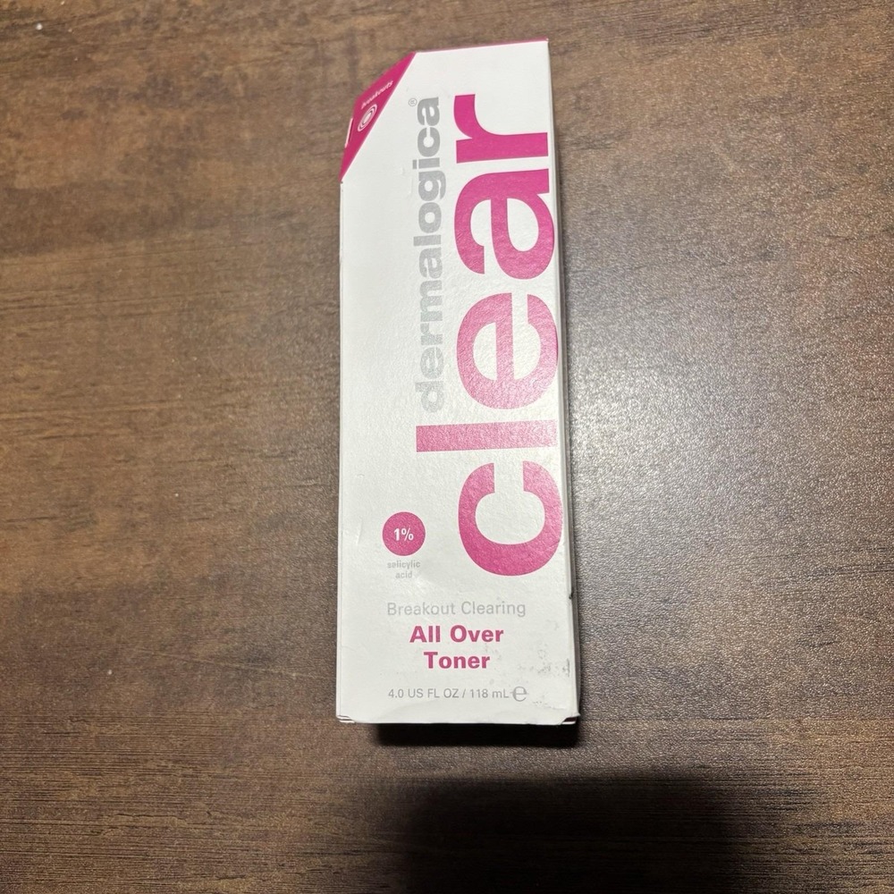 Dermalogica Clear Start Breakout Clearing All Over Toner 4oz 118ml SalicylicAcid